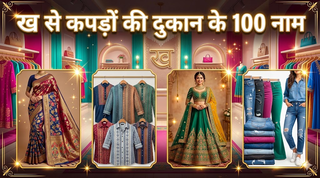 1021+ ख अक्षर से दुकानों की नाम   Kha Se Dukan Ka Naam 