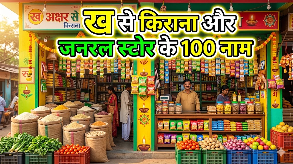 1021+ ख अक्षर से दुकानों की नाम   Kha Se Dukan Ka Naam 