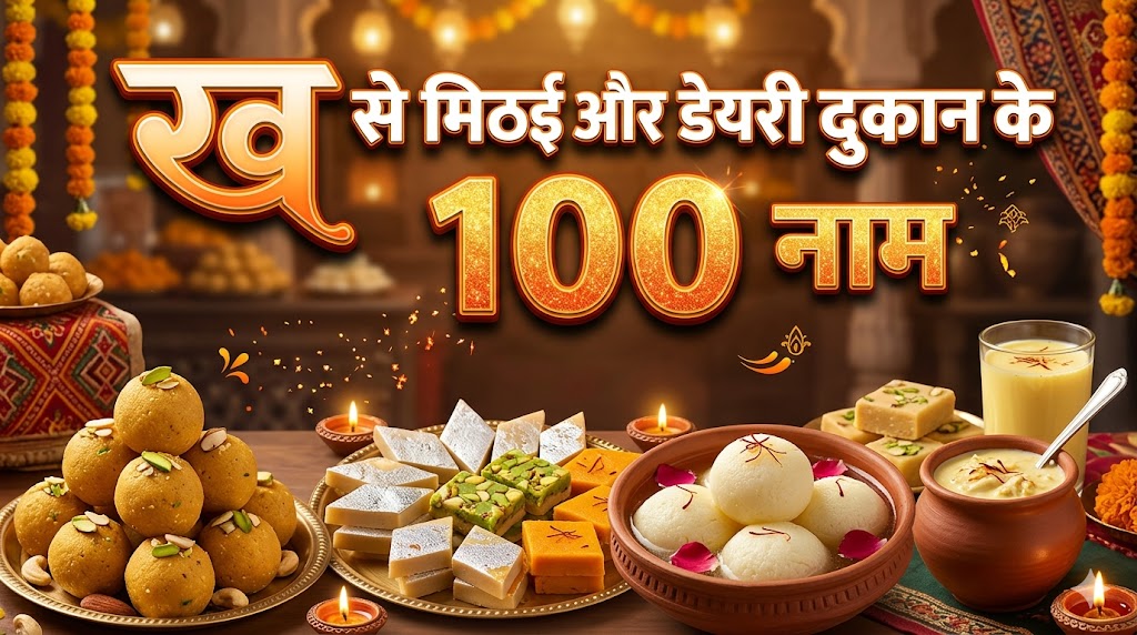 1021+ ख अक्षर से दुकानों की नाम   Kha Se Dukan Ka Naam 
