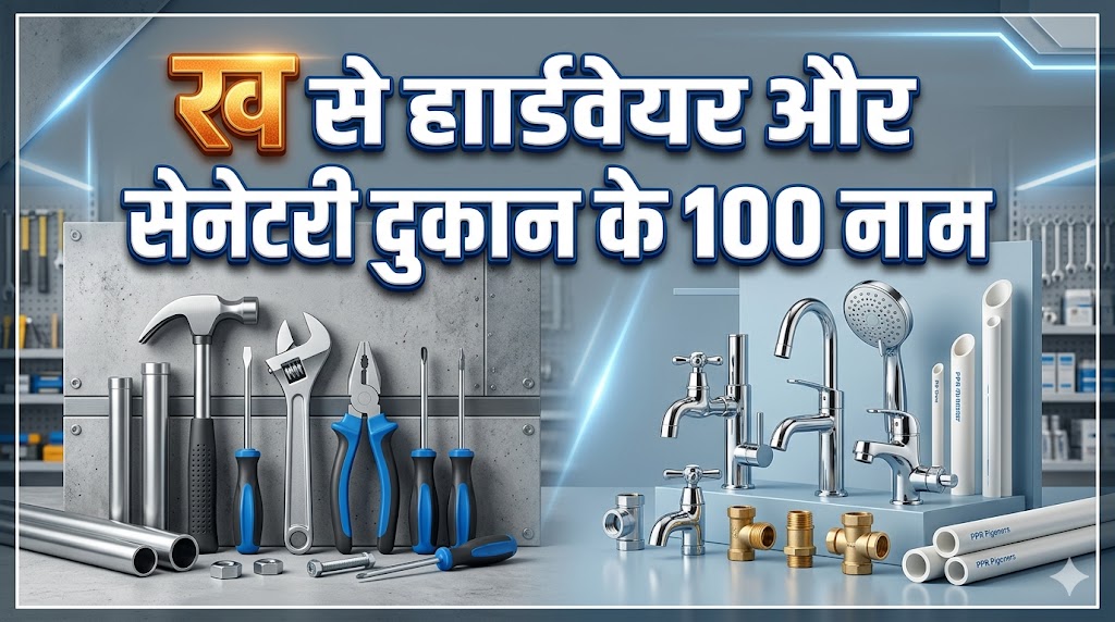 1021+ ख अक्षर से दुकानों की नाम   Kha Se Dukan Ka Naam 
