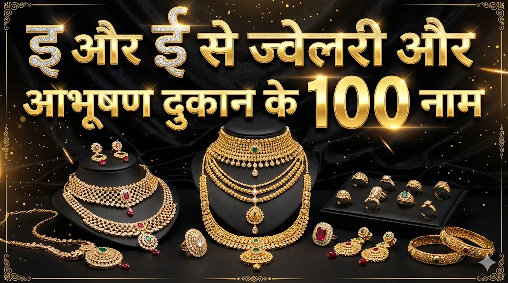 1050+ इ और ई अक्षर से शुरु होने वाली दुकानों की नाम E Or I Se Dukan Ka Naam
