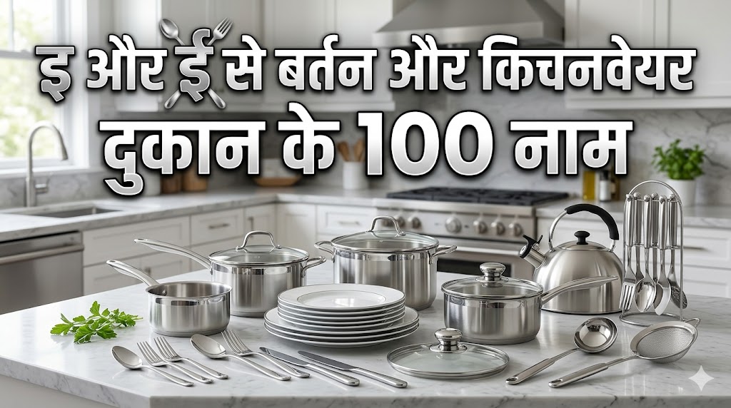 1050+ इ और ई अक्षर से शुरु होने वाली दुकानों की नाम E Or I Se Dukan Ka Naam