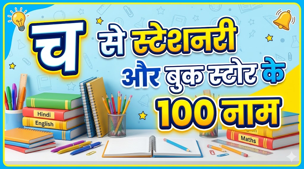 1054+ च अक्षर से दुकानों की नाम Ch Se Dukan Ka Naam