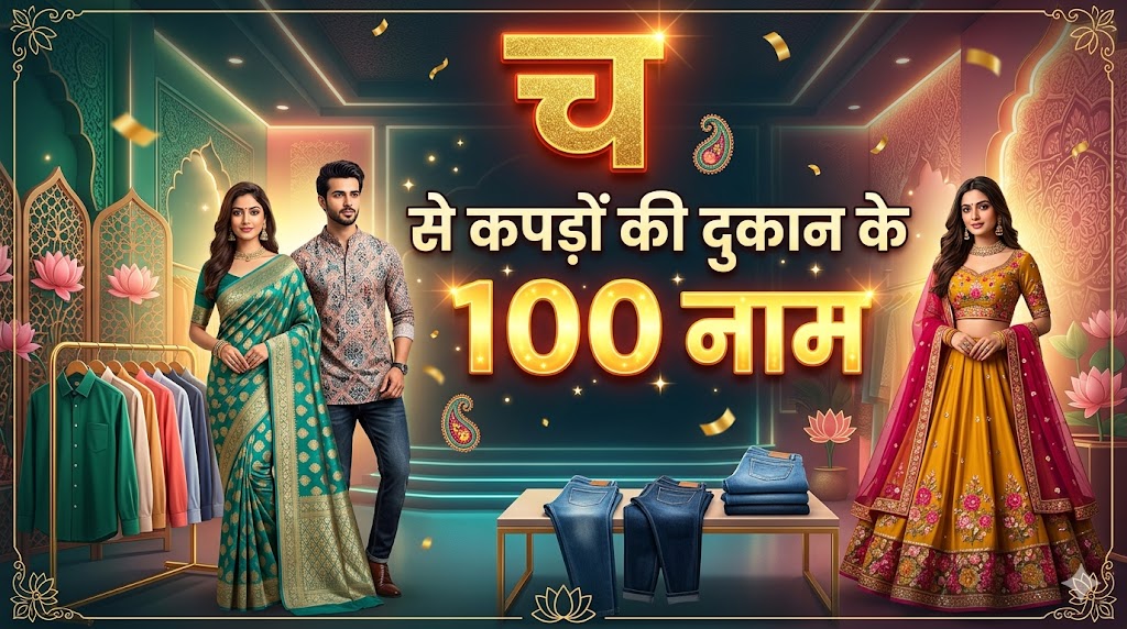 1054+ च अक्षर से दुकानों की नाम Ch Se Dukan Ka Naam