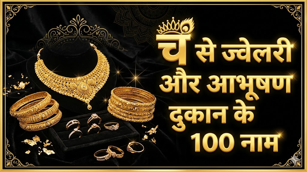 1054+ च अक्षर से दुकानों की नाम Ch Se Dukan Ka Naam