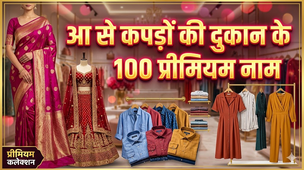 1250+ AA Se Dukan Ka Naam आ अक्षर से दुकान का नाम (नाम ऐसे जो देगा दुकान को प्रीमियम लुक)