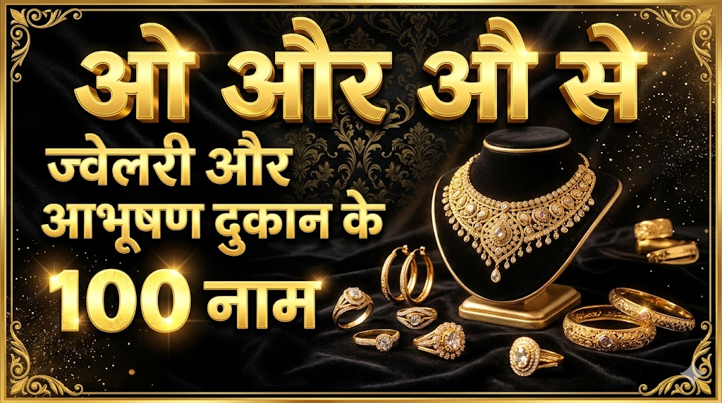 1180+ 'O' Or 'AU' Se Dukan Ka Naam ओ और औ अक्षर से दुकानों की नाम