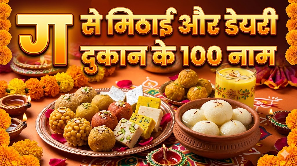 Top 1032+ G Se Dukan Ka Naam ग अक्षर से दुकान का नाम