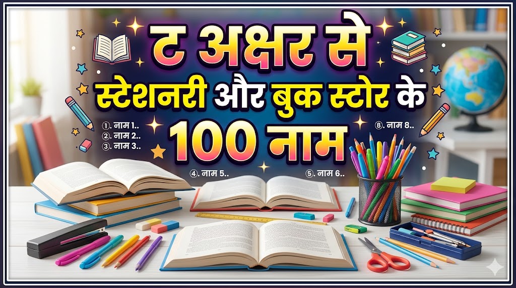 1100+ ट अक्षर से दुकान का नाम T Se Dukan Ka Naam