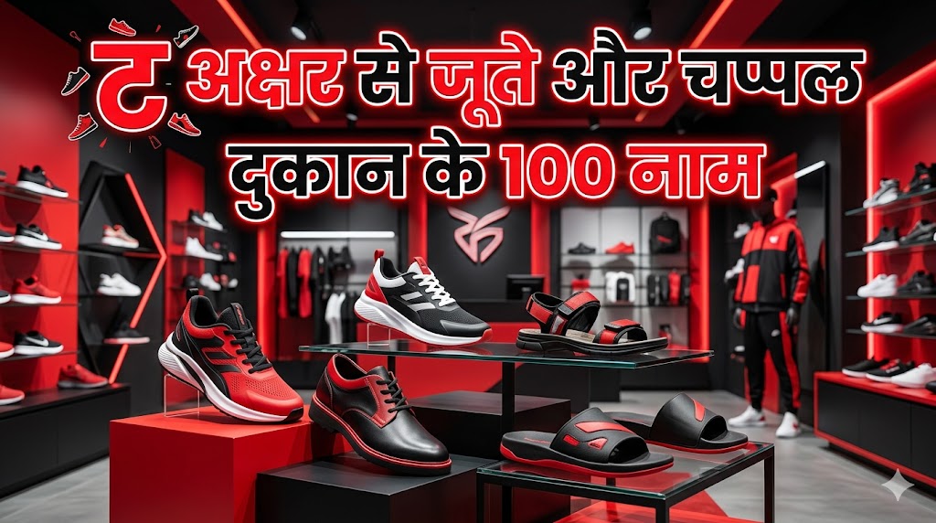 1100+ ट अक्षर से दुकान का नाम T Se Dukan Ka Naam