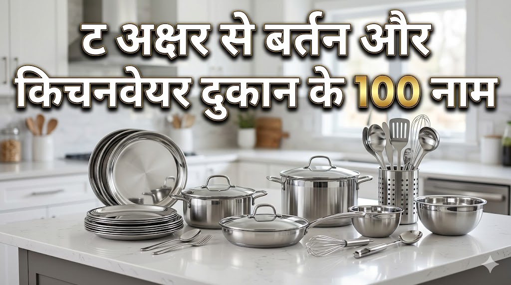 1100+ ट अक्षर से दुकान का नाम T Se Dukan Ka Naam