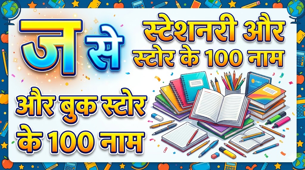 J Se Dukan Ka Naam ज अक्षर से दुकानों के 1080+ बेहतरीन नाम