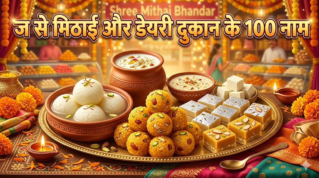 J Se Dukan Ka Naam ज अक्षर से दुकानों के 1080+ बेहतरीन नाम